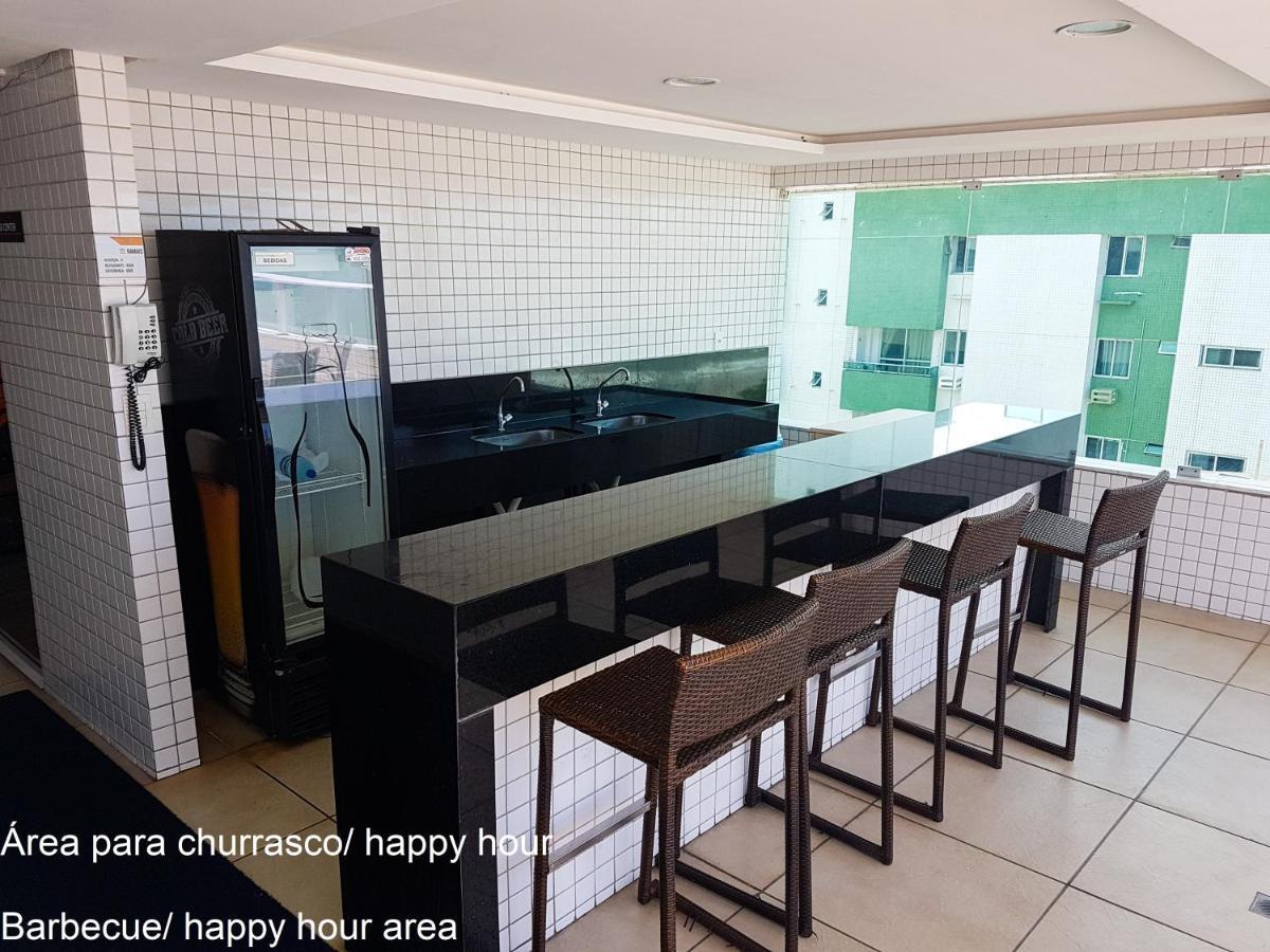 Pé na areia em Manaíra! Diária em apartamento de 2 quartos na beira-mar! João Pessoa Exterior foto
